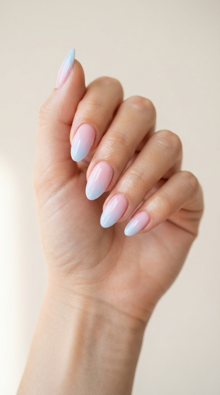Cotton Candy Pink-Blue Blend