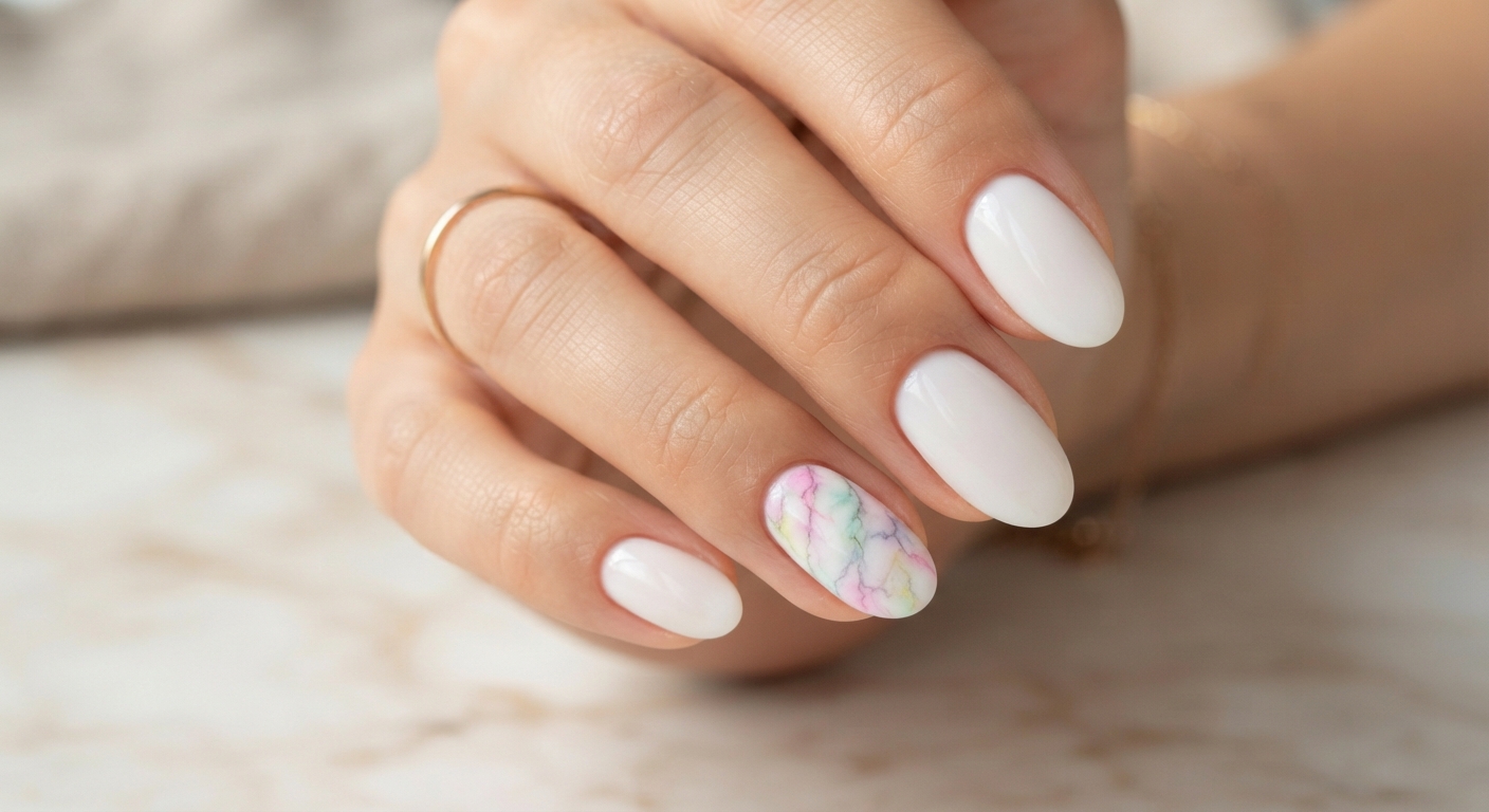 Pastel Marble Accent