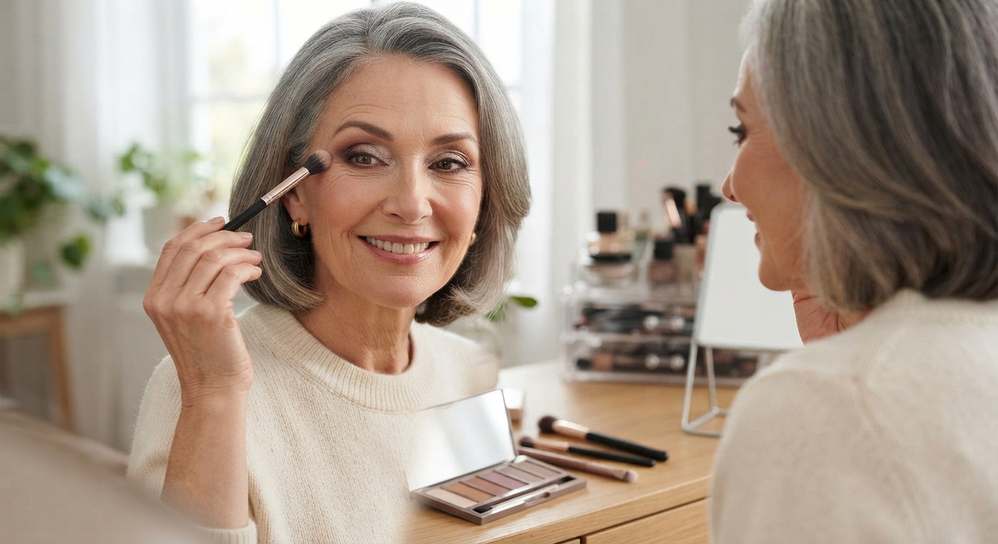 Choose Eyeshadows That Create Dimension Without Excess Weight