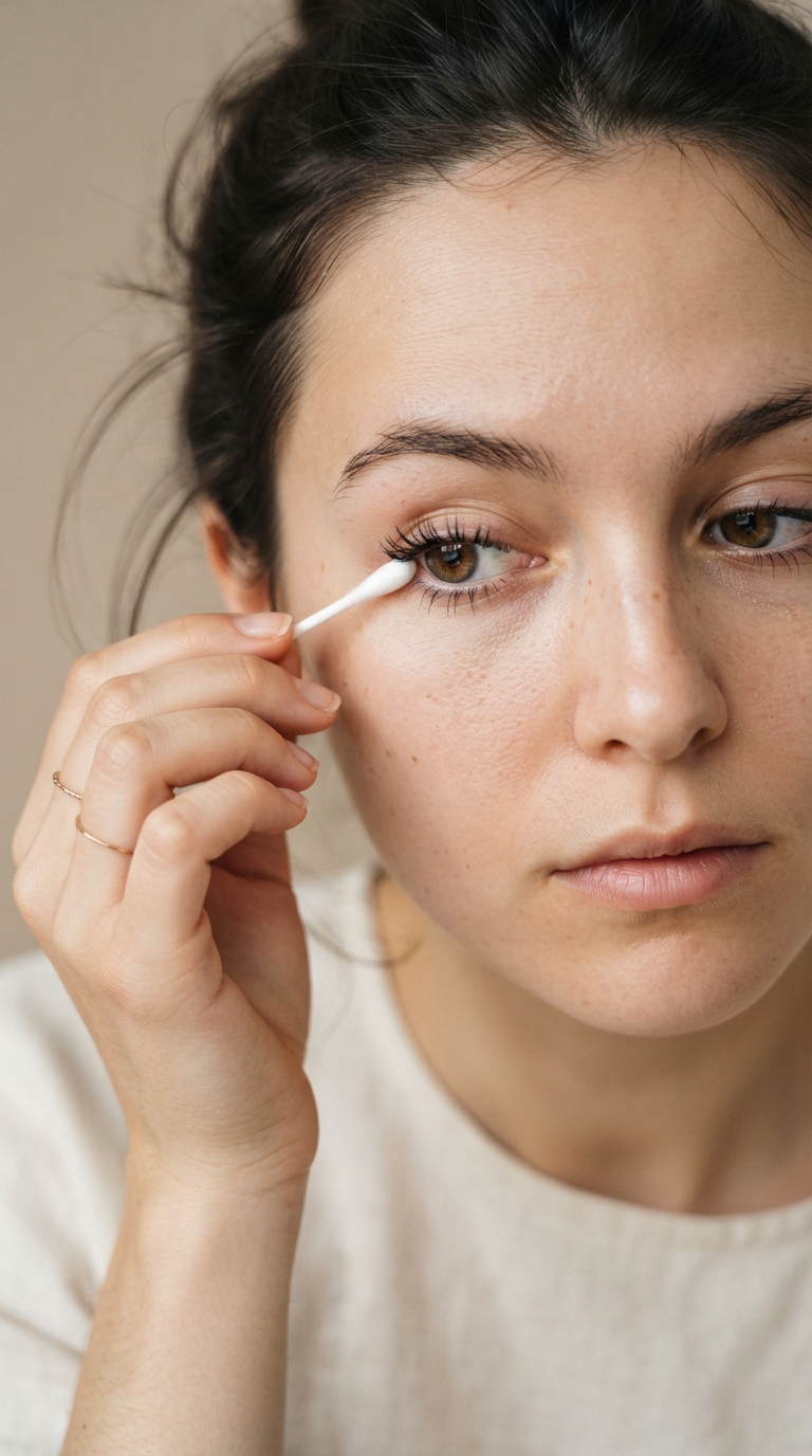Clean the Lash Line Regularly