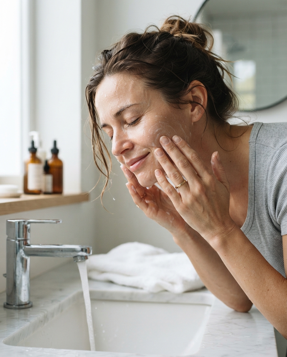 Wash Your Face Gently Instead of Trying to Make It Feel “Squeaky Clean”