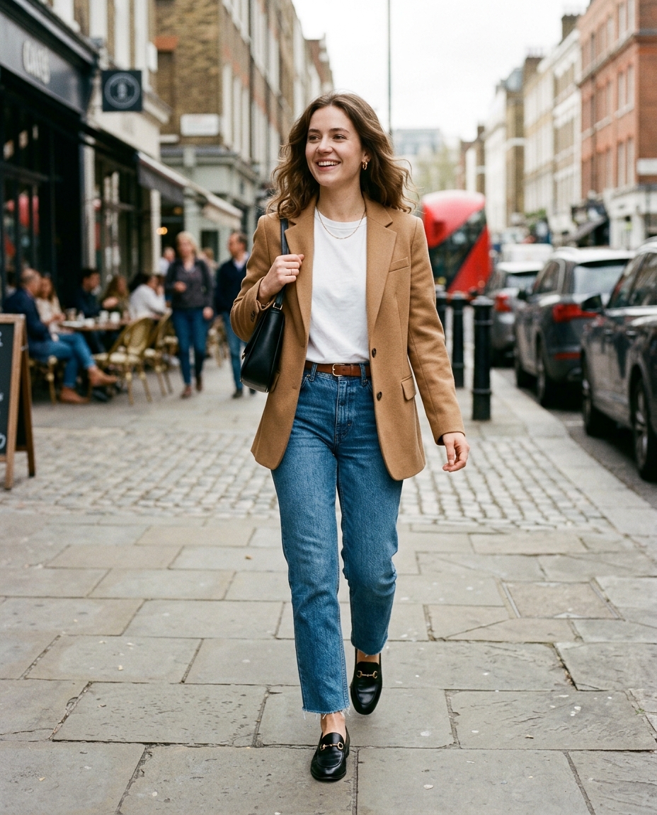 Choose One Structured Piece to Anchor the Outfit