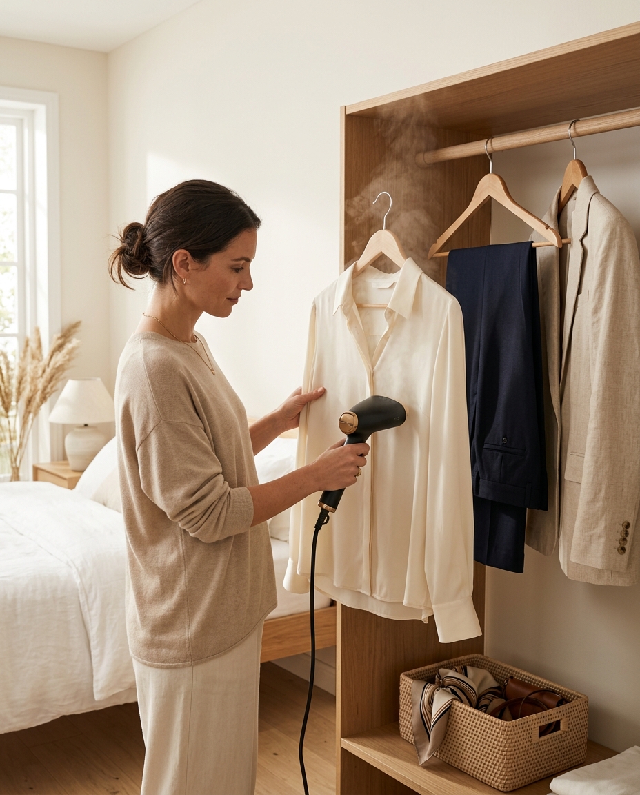 Steam or Iron Your Clothes Before Wearing Them