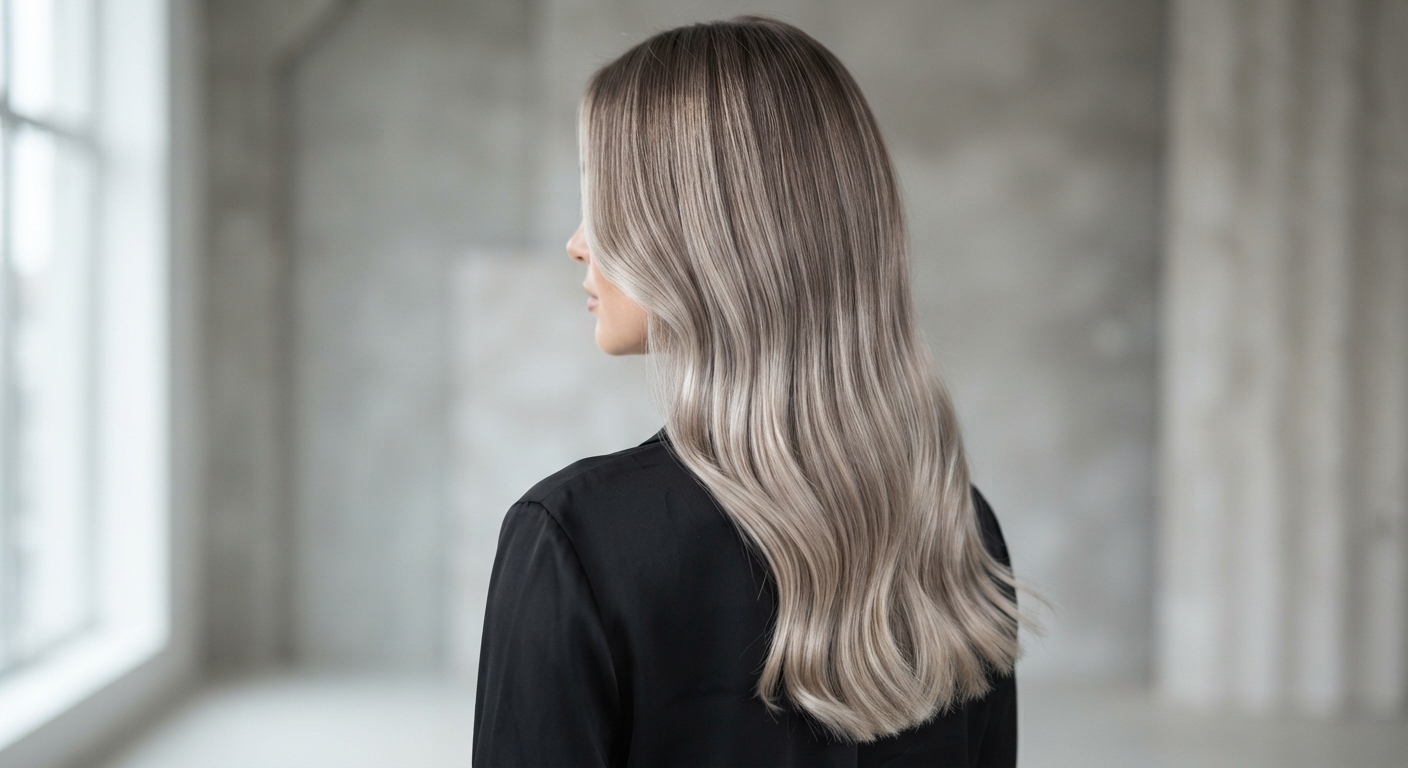Ashy Toned Balayage