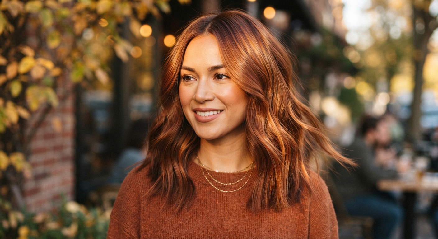 Cinnamon Brunette — The Warm Spice Trend