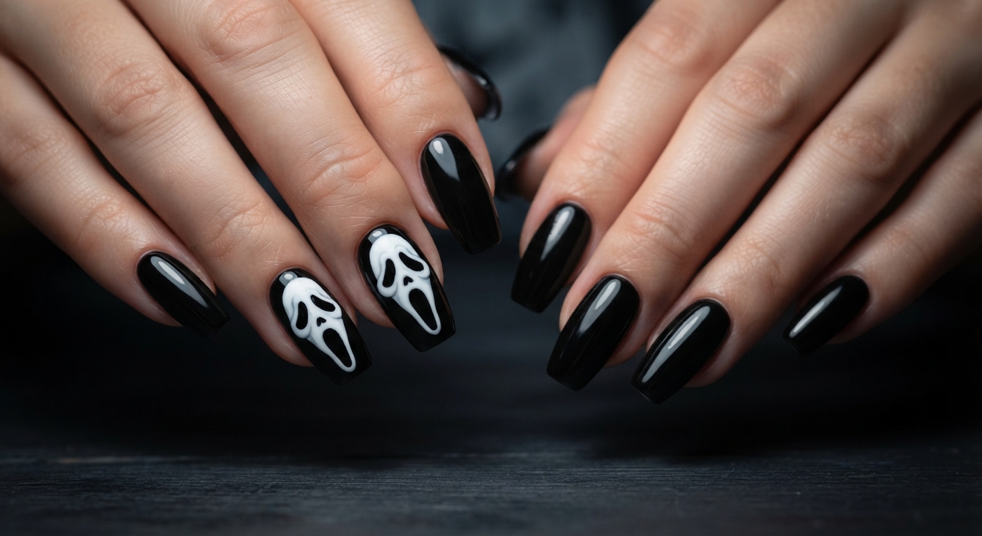 Classic Black and White Ghostface — The Original
