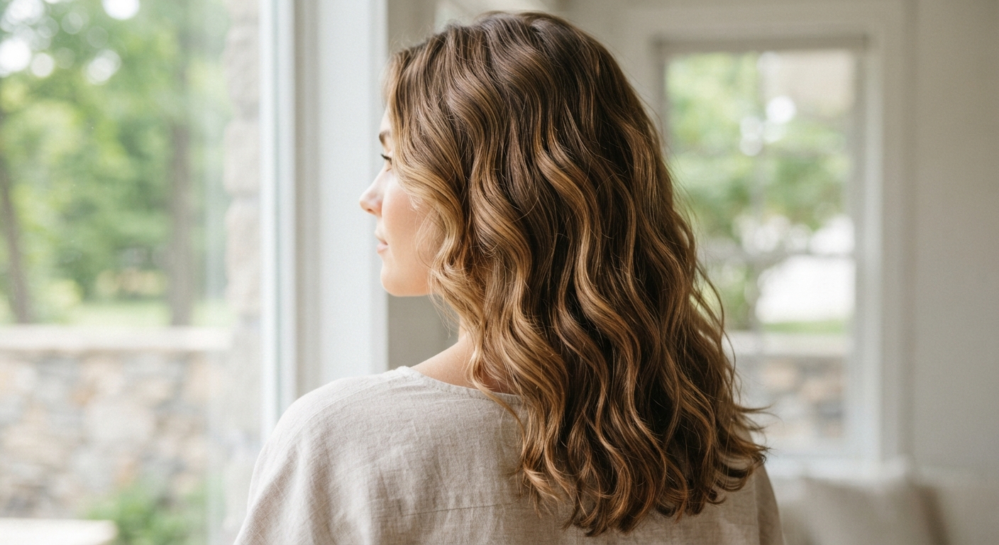 Long Layers on Wavy Hair