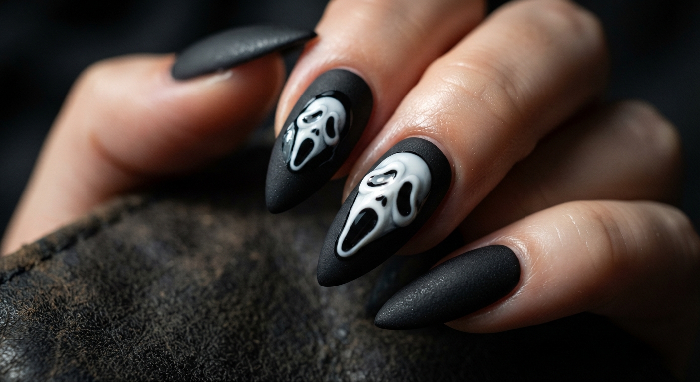 Matte Black Ghostface