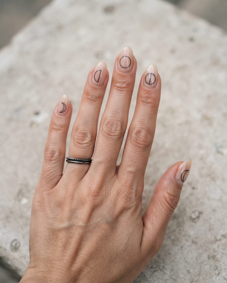 Moon-Phase Nails