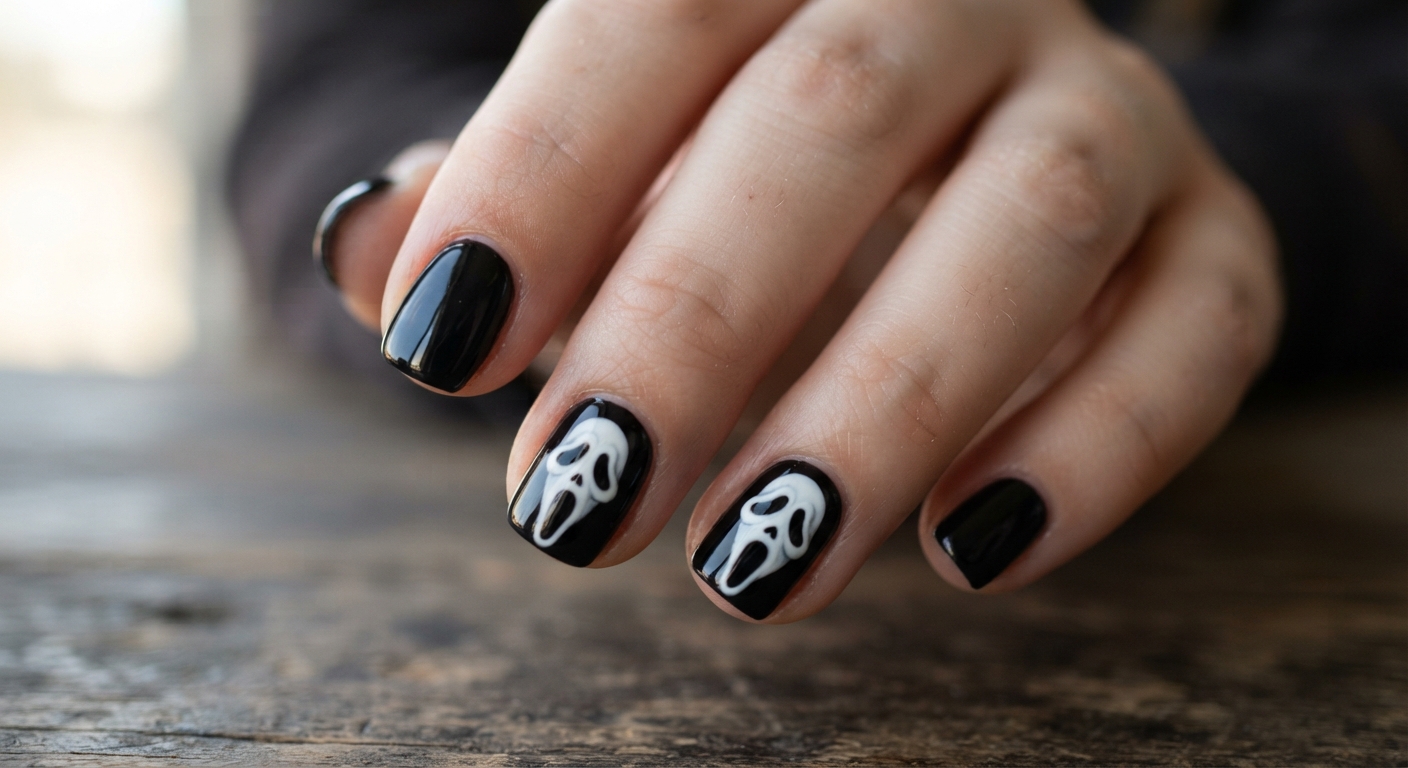 Short Nail Ghostface