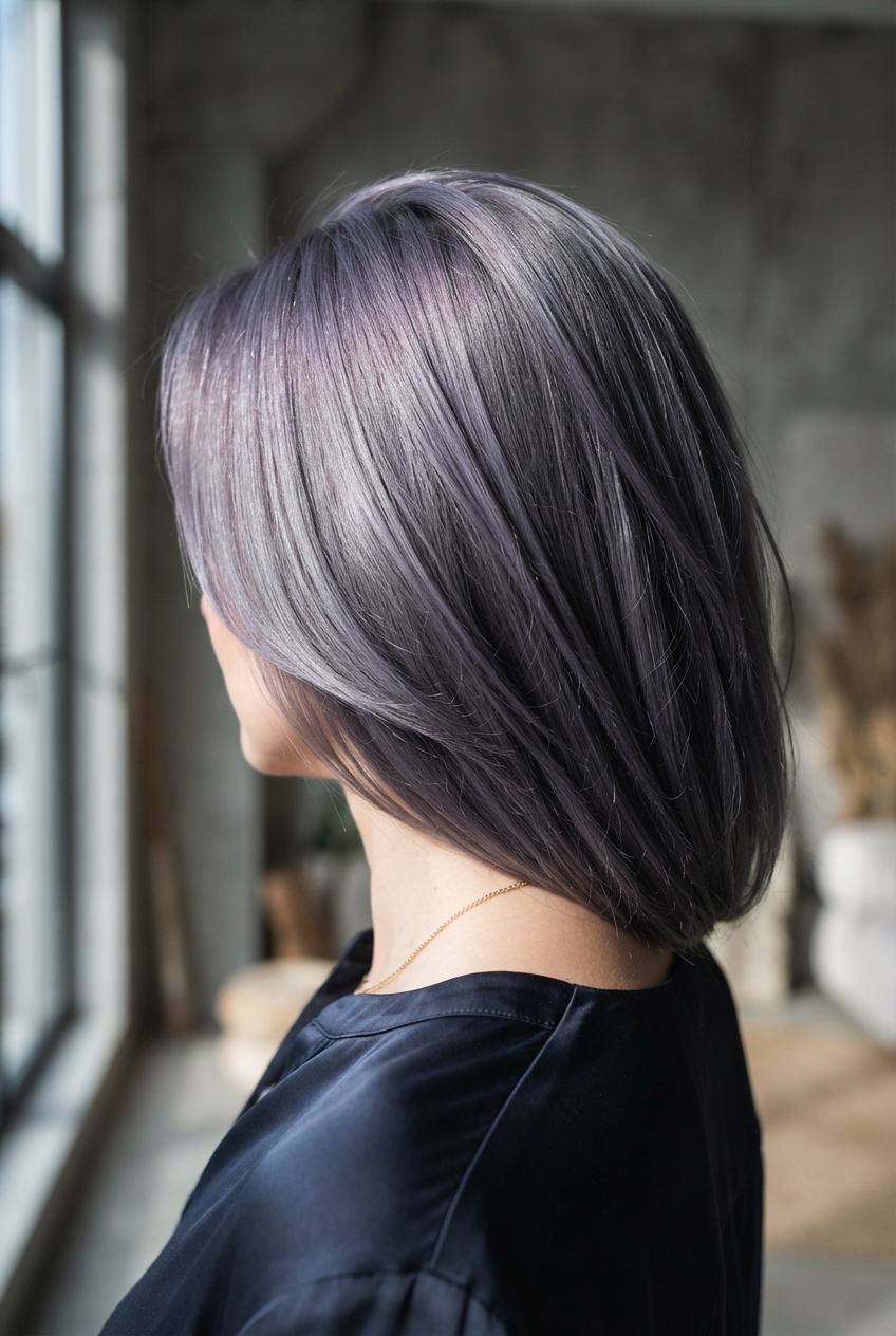 Smoky Lavender — The Muted Metallic Fantasy Color Made Wearable