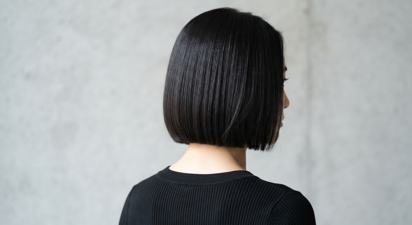 The Blunt Bob With Invisible Layers — Structured Volume