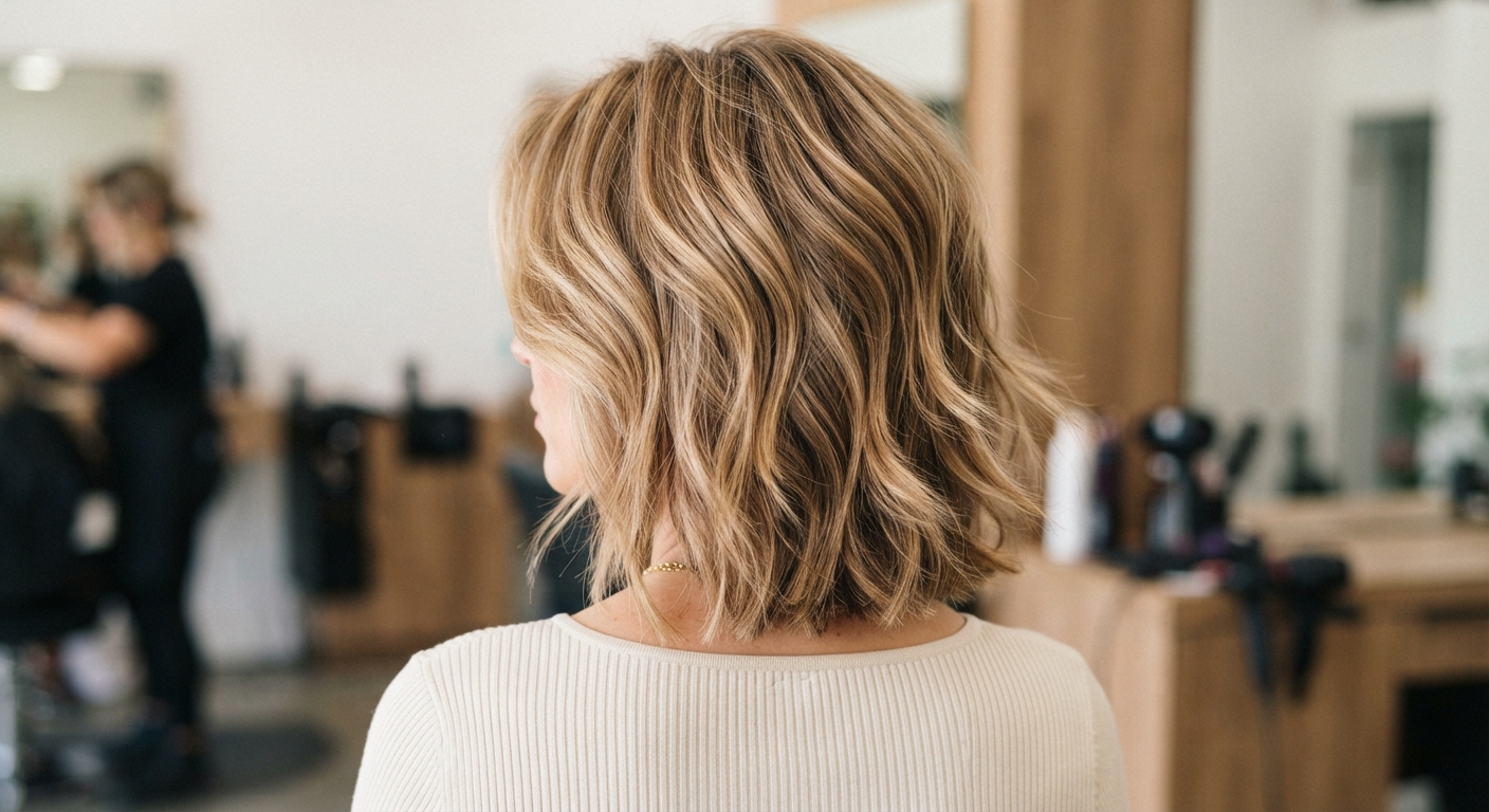 The Textured Lob for Fine Hair
