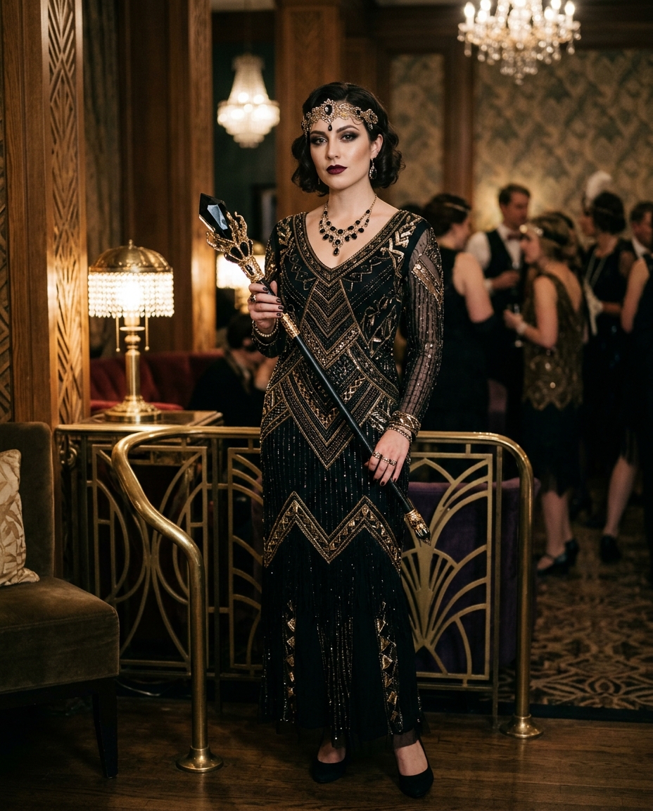 The Art Deco Sorceress