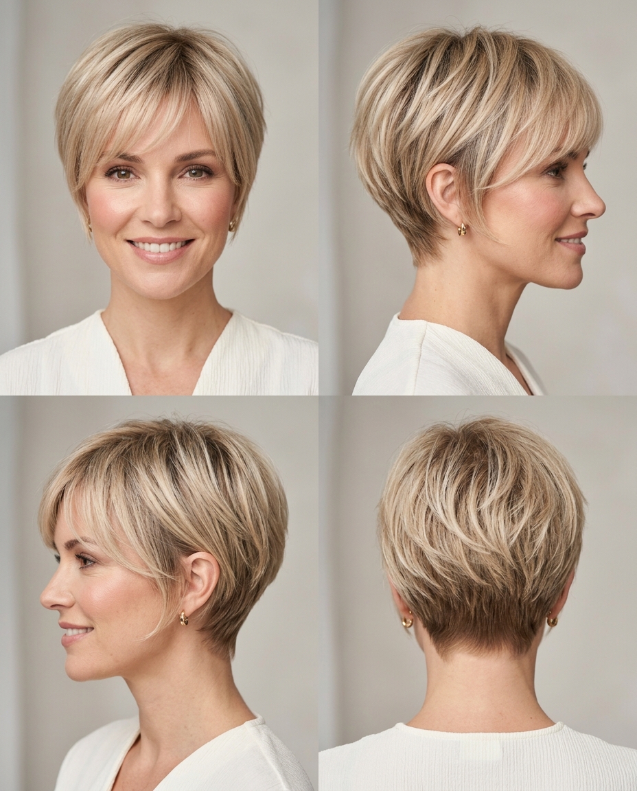 The Blonde Pixie