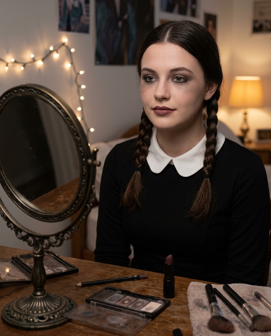 The Easy Wednesday-Inspired Gothic Look