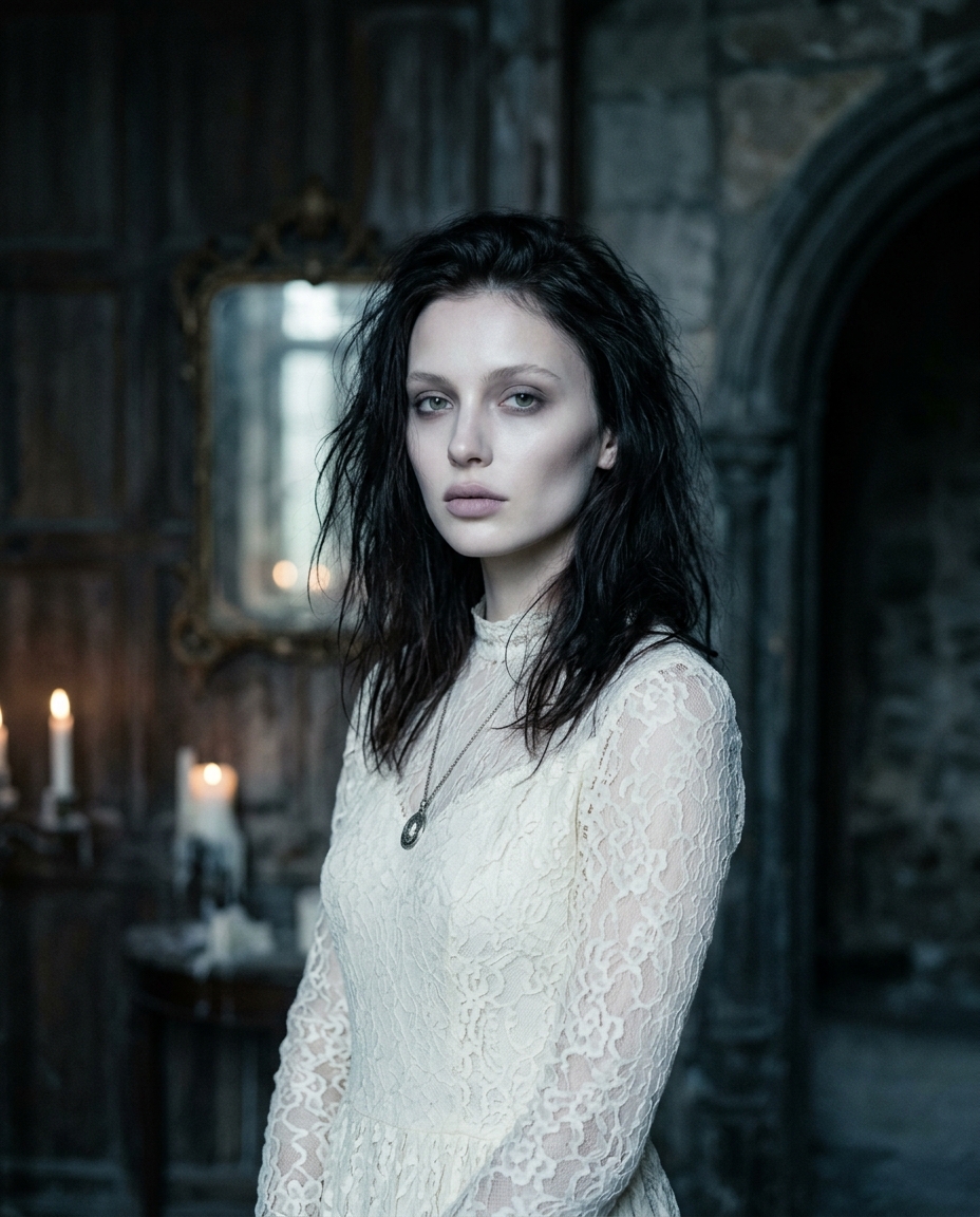 The Ghostly Glam Look
