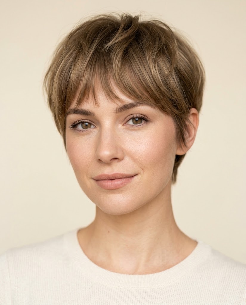 The Pixie With Bangs