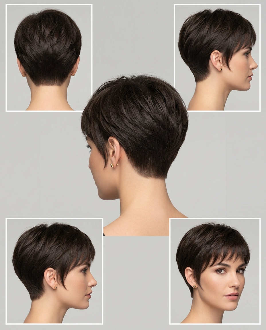 The Pixie With a Tapered Nape
