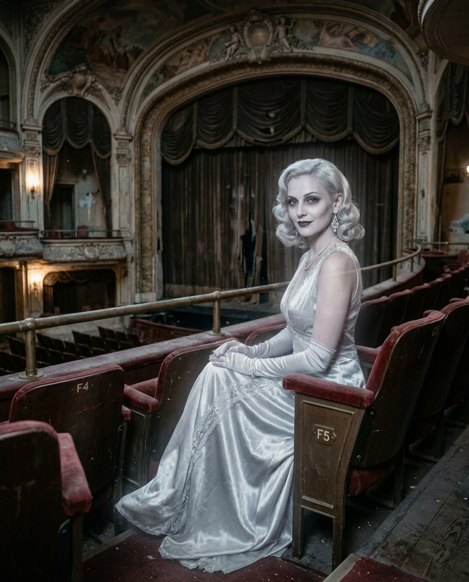 The Retro Movie Star Ghost