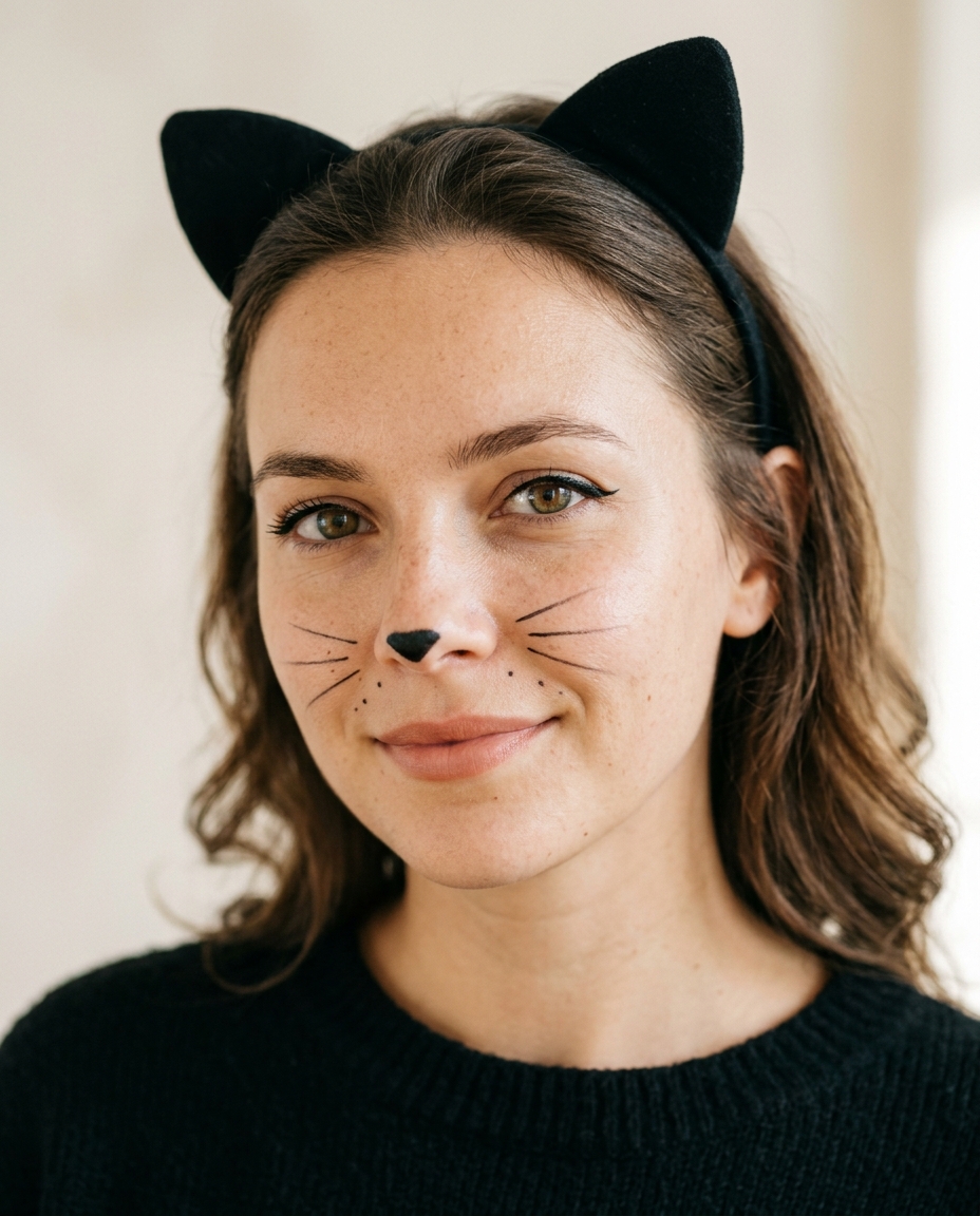 The Simple Black Cat
